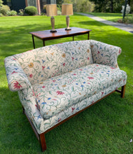 Load image into Gallery viewer, Crewel Work Settee For the Home