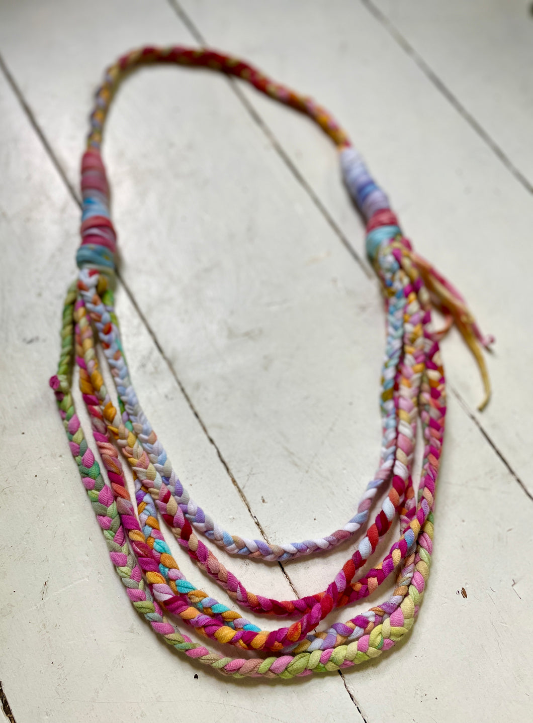 Cotton necklace