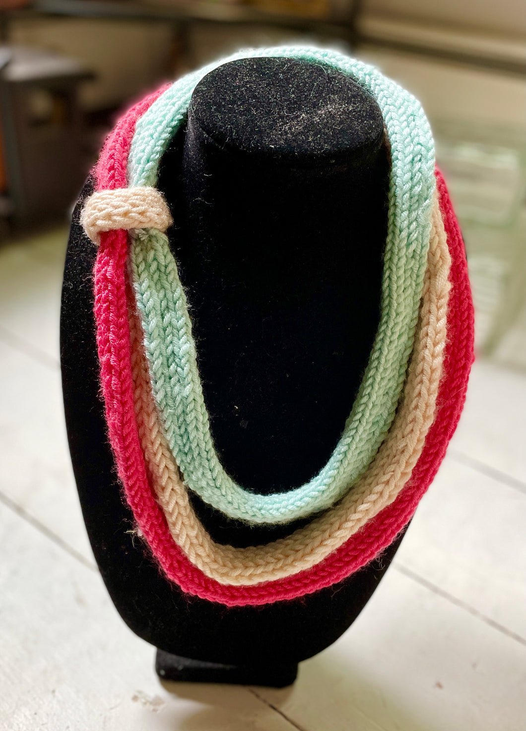 Knitted Necklace